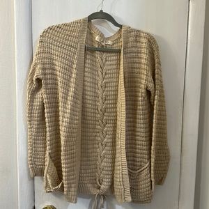 Buy one, get one 1/2 off ✨ Pink Rose open cardigan.